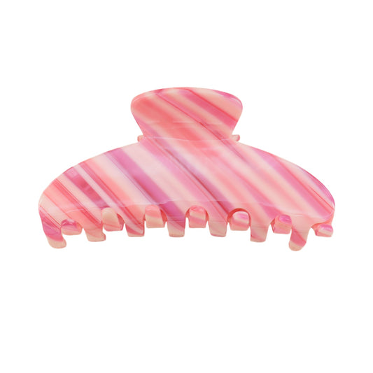 Pink Shade Acetate Cellulose Hair Claw